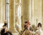 詹姆斯 蒂索 : Au Louvre